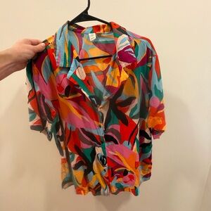 Joie Colorful Button Down